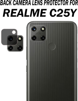 EJZATEX Back Camera Lens Glass Protector for REALME C25Y(Pack of: 1)