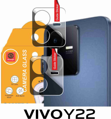FINCH Back Camera Lens Glass Protector for VIVO Y22(Pack of: 2)