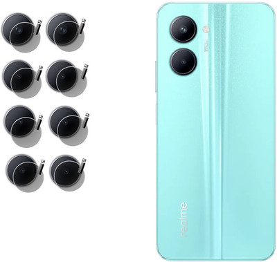 EZGER Back Camera Lens Glass Protector for realme C33(Pack of: 4)