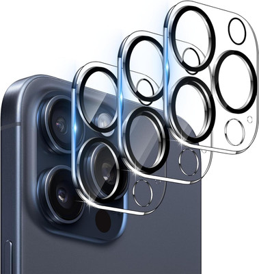 Balirava Back Camera Lens Glass Protector for iPhone 15 Pro, iPhone 15 Pro Max(Pack of: 3)