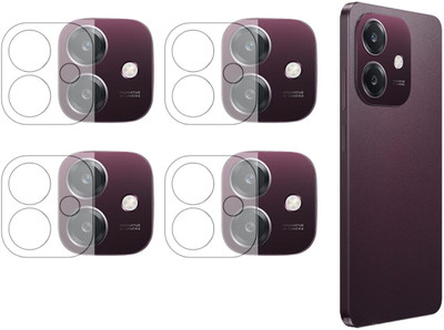 ISAAK Back Camera Lens Glass Protector for OPPO A3 5G, OPPO A3x(Pack of: 4)