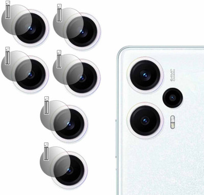 YCHROZE Back Camera Lens Glass Protector for POCO F5 5G(Pack of: 3)