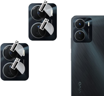 Hideous Back Camera Lens Glass Protector for Vivo Y16(Pack of: 2)