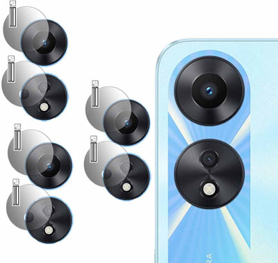 DOUMOF Back Camera Lens Glass Protector for Oppo A78 5G BACK CAMERA(Pack of: 3)