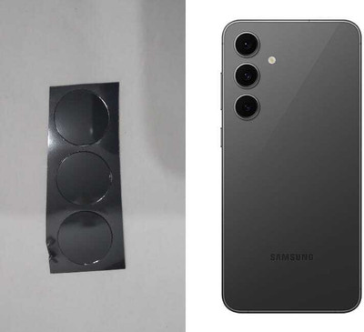 VIRMON Back Camera Lens Glass Protector for SAMSUNG GALAXY S24 FE 5G (NOT A GLASS)(Pack of: 1)