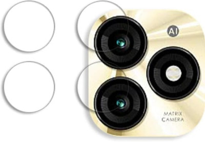 DB Back Camera Lens Glass Protector for - ITEL A70 CAMERA LENS (PACK OF 2)(Pack of: 4)