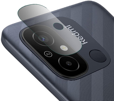 DOUMOF Back Camera Lens Glass Protector for Redmi 12C.(Pack of: 1)