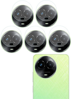 Ten To 11 Back Camera Lens Glass Protector for Realme 11X 5G(Pack of: 5)