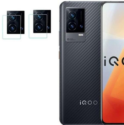 KHE Back Camera Lens Glass Protector for IQOO 8(Pack of: 2)