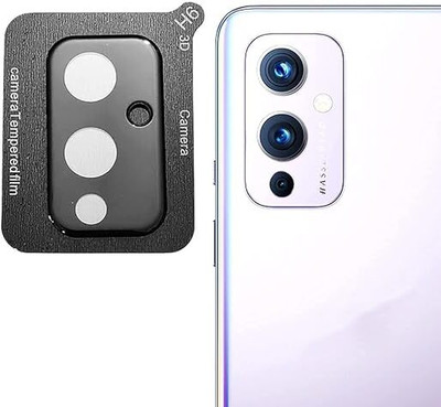 YAFILO Back Camera Lens Glass Protector for OnePlus 9 Anti-Scratch / Tempered Glass [Easy Installation] Black(Pack of: 1)