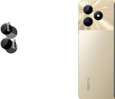 Hideous Front Camera Lens Glass Protector for realme C53(Pack of: 1)