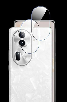 SHAKU Back Camera Lens Glass Protector for Oppo Reno 11 pro(Pack of: 2)