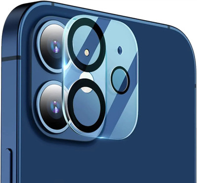 VOSKI Back Camera Lens Glass Protector for iPhone 12 Ultra Thin Camera Lens Protector Full Coverage Tempered Glass(Pack of: 1)
