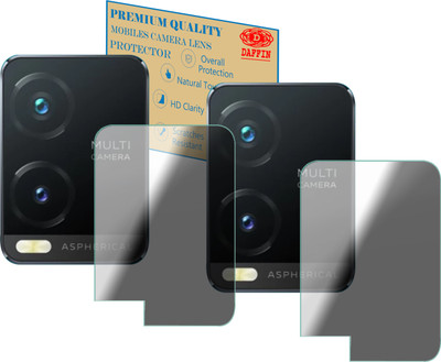 DAFFIN Back Camera Lens Glass Protector for vivo T1X(Pack of: 2)
