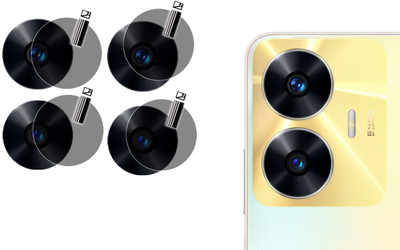 DAFFIN Back Camera Lens Glass Protector for Realme C55(Pack of: 2)