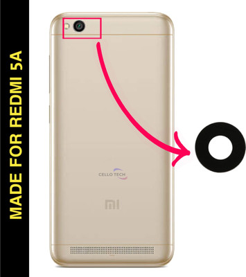 CELLO TECH Back Camera Lens Glass Protector for MI REDMI 5A(Pack of: 1)