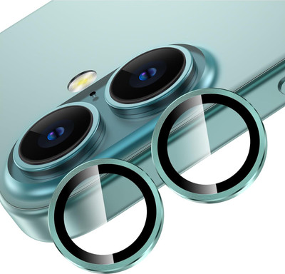 prozzile Back Camera Lens Glass Protector for iPhone 16, iPhone 16 Plus(Pack of: 1)