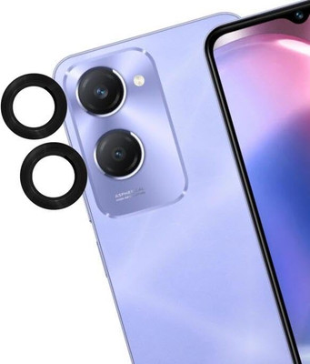 KHR Back Camera Lens Ring Guard Protector for Vivo Y28S 5G, HQ 9H Camera Glass Metal Ring Protector(Pack of: 1)