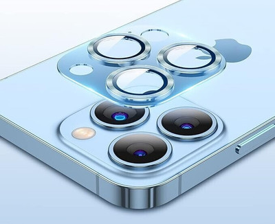 Casual Need Back Camera Lens Glass Protector for iPhone 13 Pro and iPhone 13 Pro Max premium Scratch Resistant, Case Friendly,(Pack of: 1)