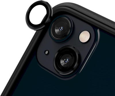 CHICCASA Back Camera Lens Glass Protector, Camera Lens Ring Guard Protector for iPhone 15 Plus(Pack of: 2)