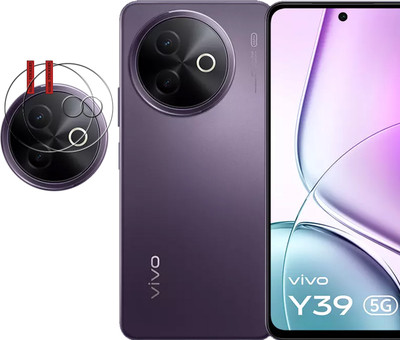 EJZATI Back Camera Lens Glass Protector for Vivo Y39 5G, BACK CAMERA LENS PROTECTOR(Pack of: 2)