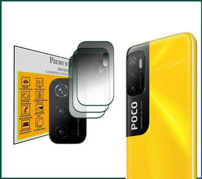 Ychroze Back Camera Lens Glass Protector for POCO M3 Pro 5G(Pack of: 3)
