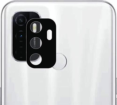 YAFILO Back Camera Lens Glass Protector for Oppo A53 Anti-Scratch Glass [Easy Installation] Black(Pack of: 1)