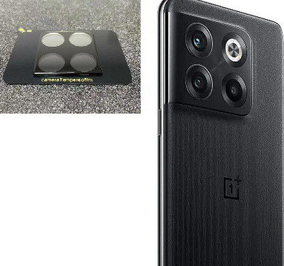 Evett Back Camera Lens Glass Protector for OnePlus 10T (5g) Slim 9H Strong Glass Full Coverage, Scratch Resistant(Pack of: 1)