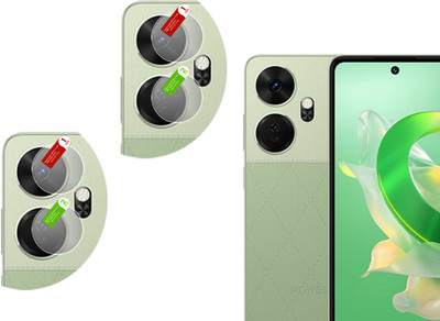 HIDEOUS Back Camera Lens Glass Protector for itel p55 plus(Pack of: 2)