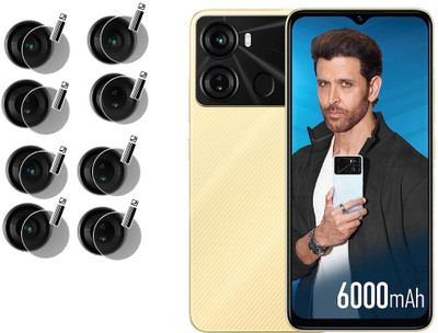 EZGER Back Camera Lens Glass Protector for Itel P40(Pack of: 4)