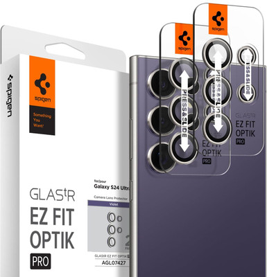 Spigen Back Camera Lens Glass Protector for Samsung Galaxy S24 Ultra(Pack of: 2)