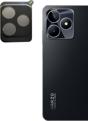 EJZATEX Back Camera Lens Glass Protector for REALME NARZO N53, BACK CAMERA LENS PROTECTOR(Pack of: 1)