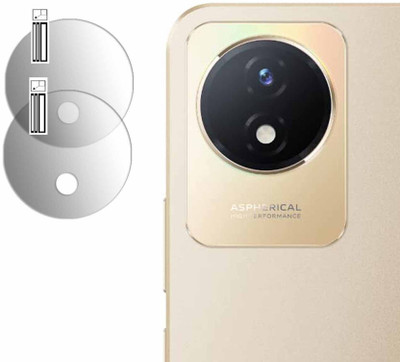 HIRDESH Back Camera Lens Glass Protector for Vivo Y02t(Pack of: 2)