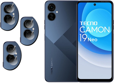 DAFFIN Back Camera Lens Glass Protector for Tecno Camon 19 Neo(Pack of: 3)