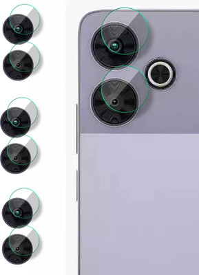 Nazomi Tech Back Camera Lens Glass Protector for POCO M6 Plus 5G(Pack of: 3)