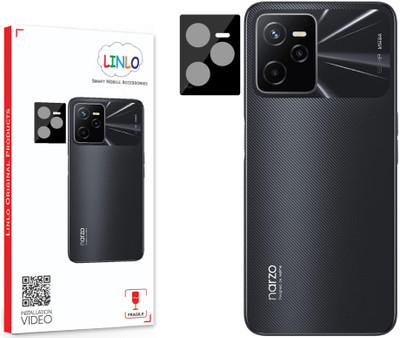 LINLO Back Camera Lens Glass Protector for Realme Narzo 50A Prime(Pack of: 1)