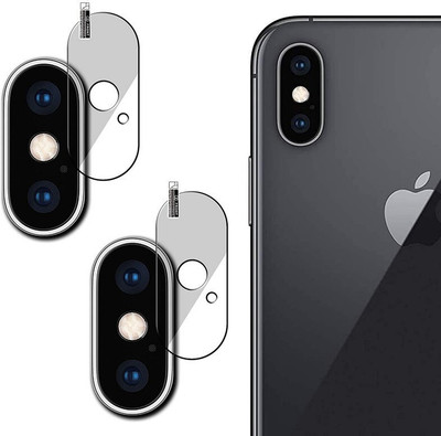 SHAKU Back Camera Lens Glass Protector for iphone X(Pack of: 1)