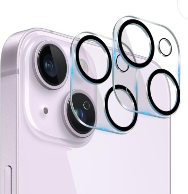 CASELIA Back Camera Lens Glass Protector for iPhone 15, 2 Pack Camera Lens Protector Compatible with iPhone 15(Pack of: 2)