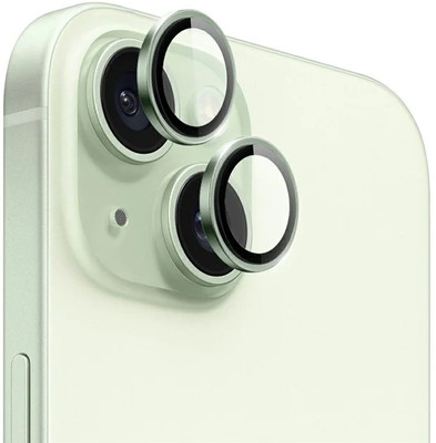 CASENED Back Camera Lens Ring Guard Protector for iPhone 15 / iPhone 15 Plus(Pack of: 1)