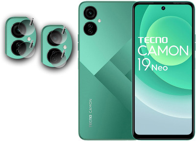 DAFFIN Back Camera Lens Glass Protector for Tecno Camon 19 Neo(Pack of: 2)