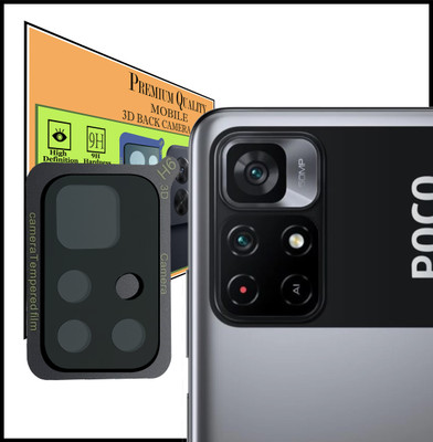 HIRDESH Back Camera Lens Glass Protector for Poco M4 Pro 5G(Pack of: 1)