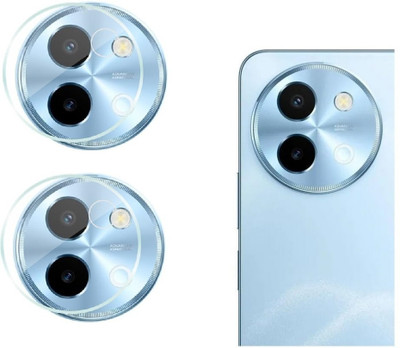 RANKART Back Camera Lens Glass Protector for Vivo Y58 5G With 9H Hardness, Air Bubble Free, Ultra HD, Anti-Shock(Pack of: 2)