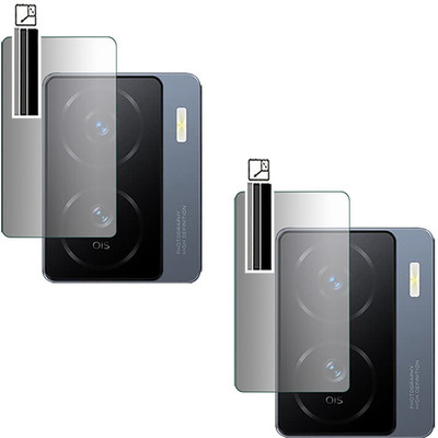 DOUMOF Back Camera Lens Glass Protector for iQOO Z7 5G.(Pack of: 2)