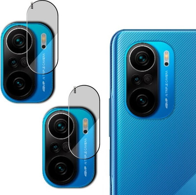 Aleena Back Camera Lens Glass Protector for PocoF3 0.0.496(Pack of: 1)
