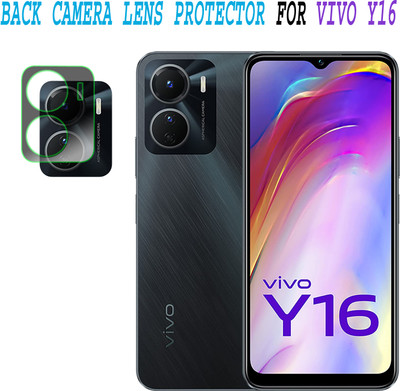 ejzatex Back Camera Lens Glass Protector for VIVO Y16(Pack of: 1)