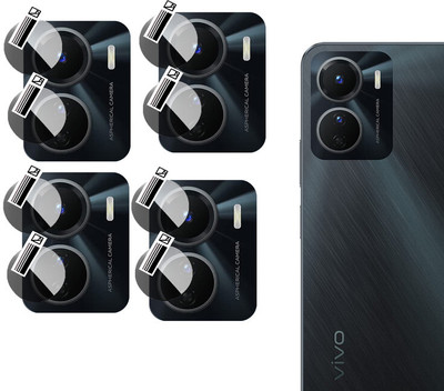 EZGER Back Camera Lens Glass Protector for Vivo Y16(Pack of: 4)