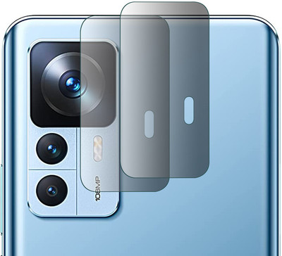 HIRDESH Back Camera Lens Glass Protector for Xiaomi 12T CAMERA(Pack of: 2)