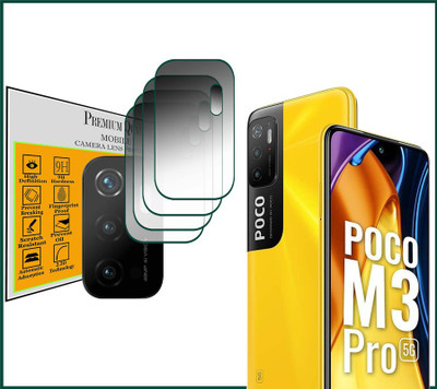 Ychroze Back Camera Lens Glass Protector for POCO M3 Pro 5G(Pack of: 4)