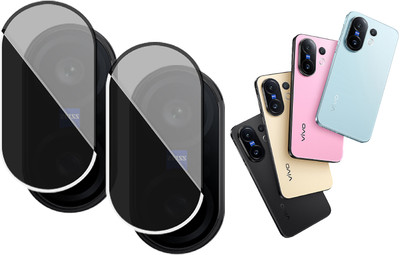 DAFFIN Back Camera Lens Glass Protector for VIVO X200FE(Pack of: 2)