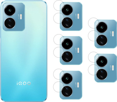 Vatsin Back Camera Lens Glass Protector for iQOO Z6 Lite 5G(Pack of: 5)